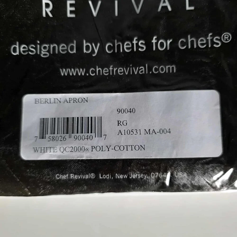 Chef Revival this apron